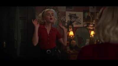 Dancing with herself