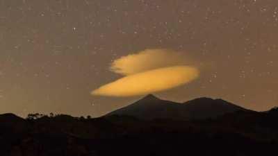 How the cloud stays there the whole day