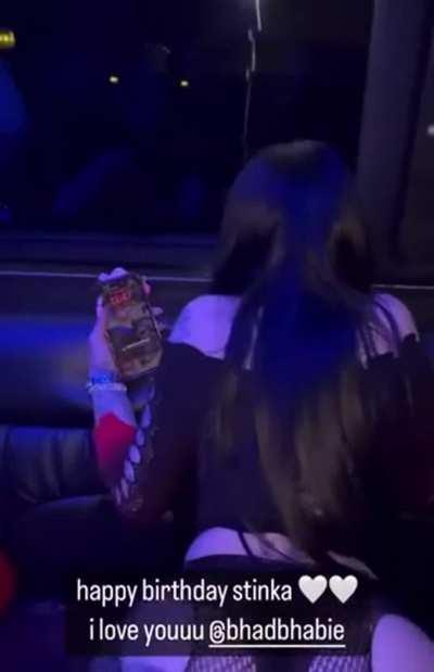 Danielle Bregoli shaking that ass