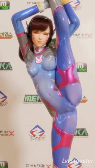 D.va Shows Off A Little Too Much (Lvl3Toaster) [Overwatch]