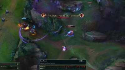 I was in a game of normal's with my friend and then this happened...