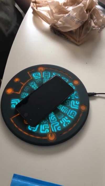 My soul lit up along with it