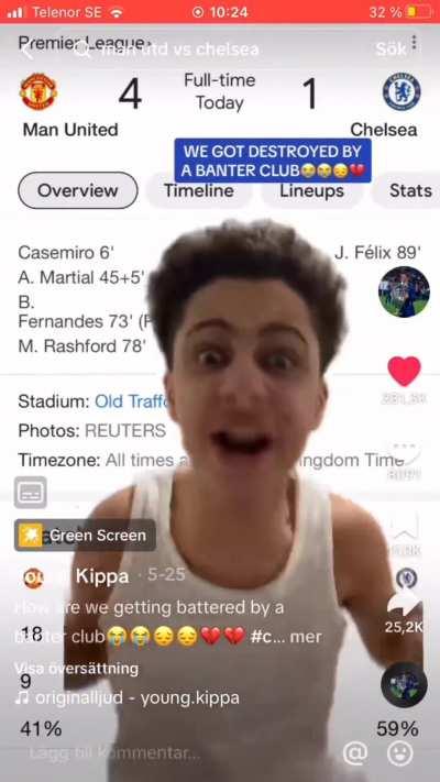 Chelsea... Keep your shit together 