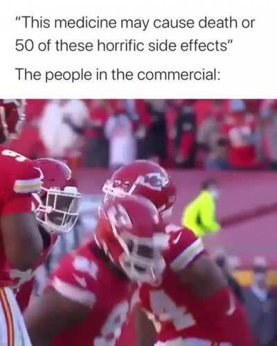 Also call if your team has to play the Chiefs 🤒