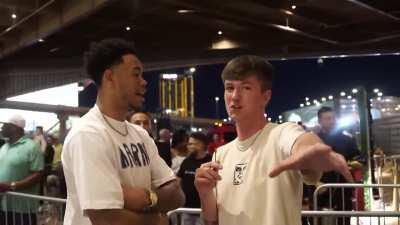 [Highlight] Anfernee Simons gives an interesting answer to a very interesting question.