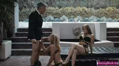 All She Needed Was A Little Push To Start Sucking His Cock