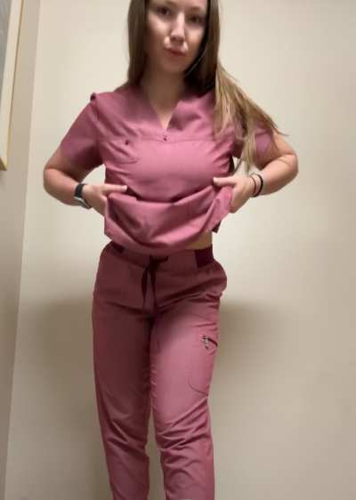 Wanna spend some time with your big titty nurse?