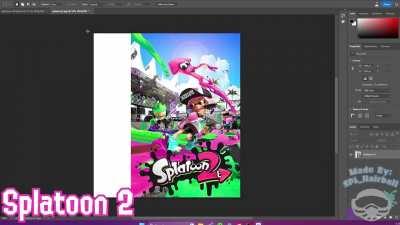 What does Adobe Generative Fill Thinks is Behind Splatoon Covers?