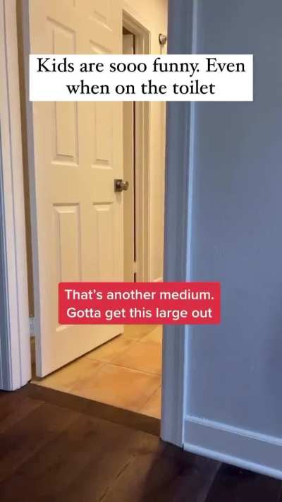 gotta let everyone know the size of the faeces