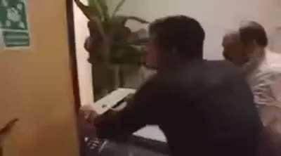 I don't recall this episode of The Office...?