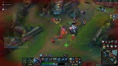 I would get Pentakill. And I broke the record of the highest armor = 4109 🛡️. 🐢🆗