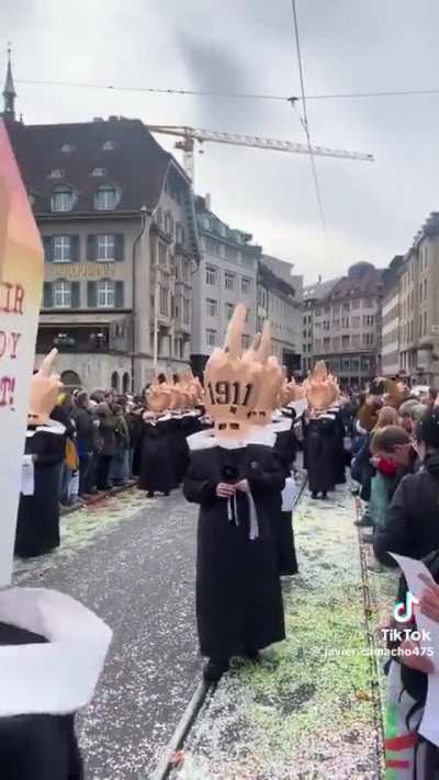 Do you think this will effect the Market? Switzerland is a neutral country right? You know it's getting bad when this...