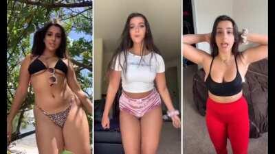 TikTok Chick Shaking Tits & Ass