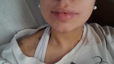 Good morning, can you kiss me? 