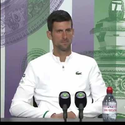 Djokovic - bad guy (credit - @imarchello)