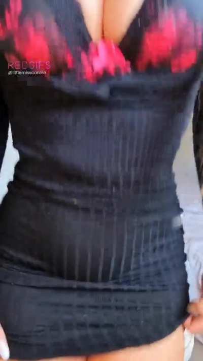 No hair in sight just how my boss likes it.. I never wear panties to work 