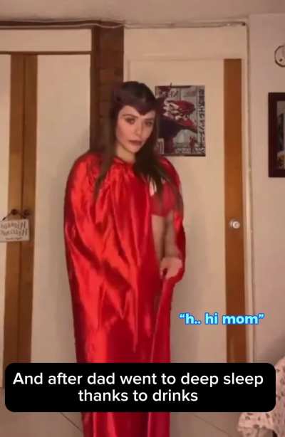  A very special and unexpected birthday-gift from his mom at night 