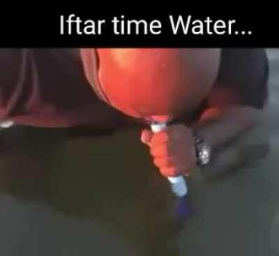 drinking water be like...
