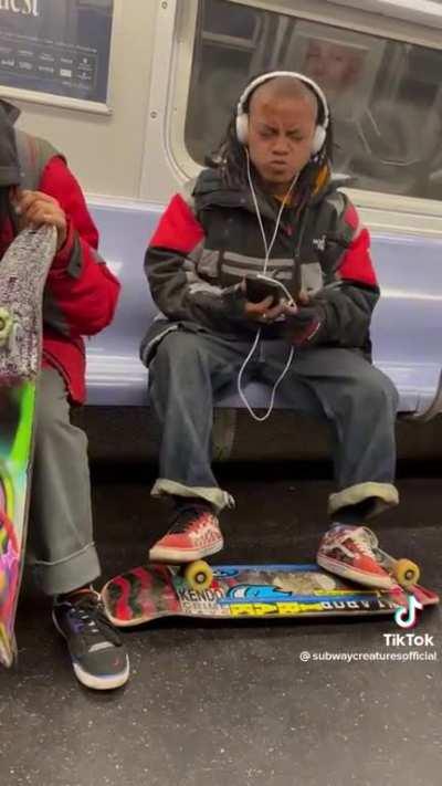 The people nyc subway attracts