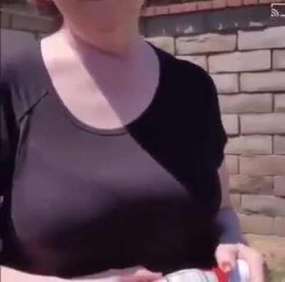 Landscaper is asked to show his papers