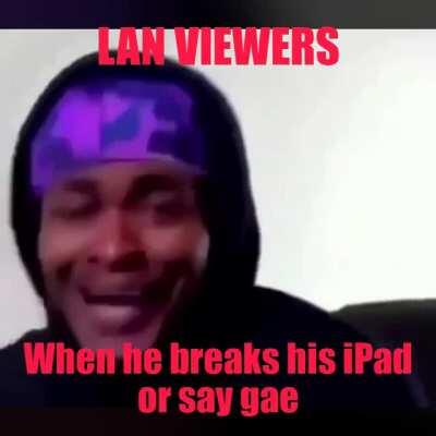 Lan said gae now laff 🤣🤣🤣🤣🤣🤣🤣