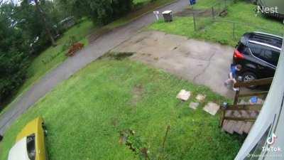 Not my video but kid slashed mom’s tire so he didn’t have to go to school…