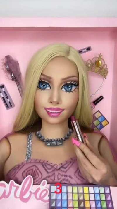 Crazy make up skills...