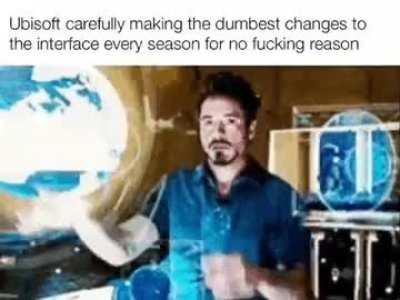 Great, now compass takes up half the screen and looks like shit! Thanks, Ubisoft!