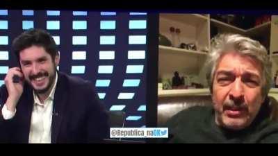 La reacción de Ricardo Darín cuando se enteró de los dichos de Alberto Fernandez sobre los brasileros y mexicanos.