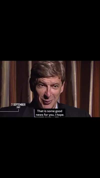 Arsene Wenger: Highbury my Soul, The Emirates my suffering.