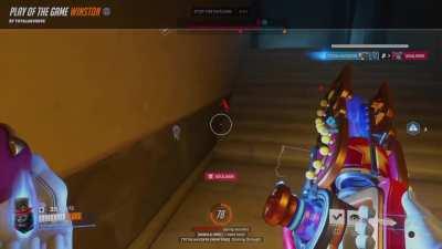 I don't think this Mercy liked me body-blocking the doorway.