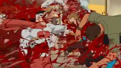 Mowing the Lawn with his son