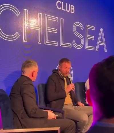 Graham Potter : “We will try and beat Everton, take the draw and then we will try and win the fucking champions league!