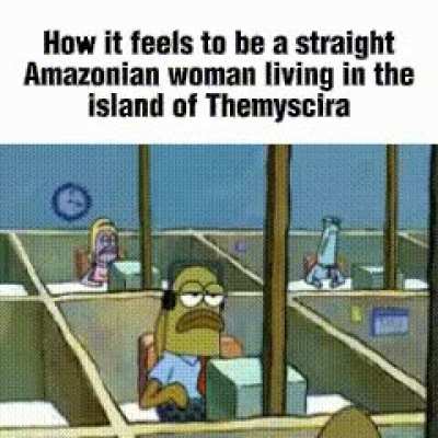 Imagine not being a Lesbian in this Island