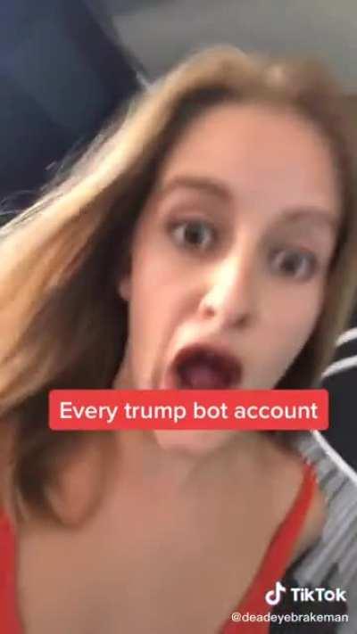 Every Trump bot account