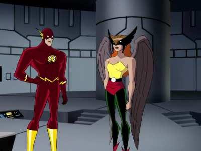 Hawkgirl (Maria Canals-Barrera) Implies That the Flash Can't Get a Date Because He's Too ‘Fast' in Justice League 1x8