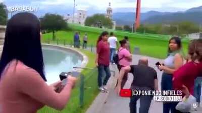 Omw to catch the annoying mosquito