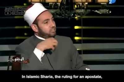 Sheik resorts to prison and death threats during a debate with an ex-Muslim