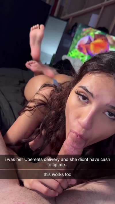 I always see her giving the best head