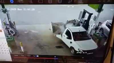 Overinflating a tractor tire in your little truck