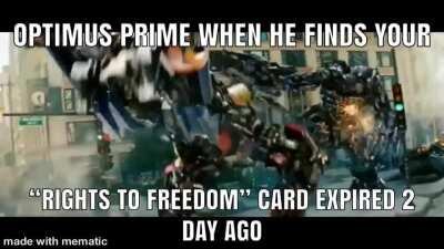 You are not eligible anymore