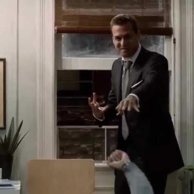 made an edit to Suits to the first Kanye song I ever heard.