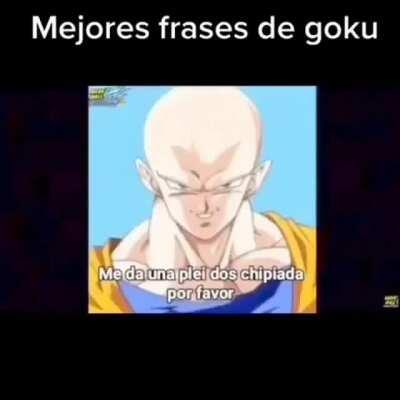 Todo un capo el goku