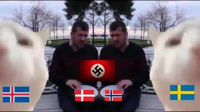 Mer eller mindre hvordan 2. verdenskrig foregikk oppe i norden