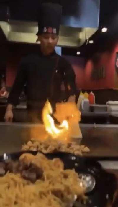 He watched too much Naruto