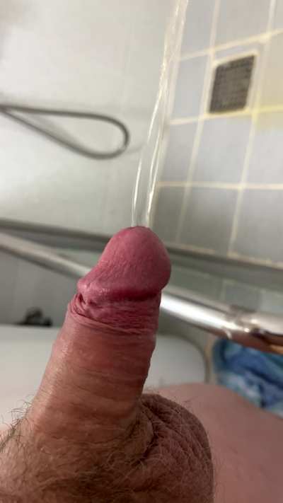 Morning wood piss