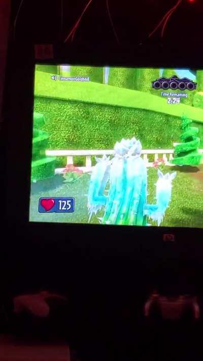 He has sung like 8 different songs now he's on a fnaf fan song