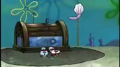 Patrick Thats A World's Smallest Violin