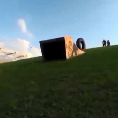 He really got rolled