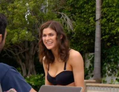 Alexandra daddario. Abs and bounce